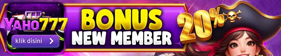 BONUS NEW MEMBER 20%