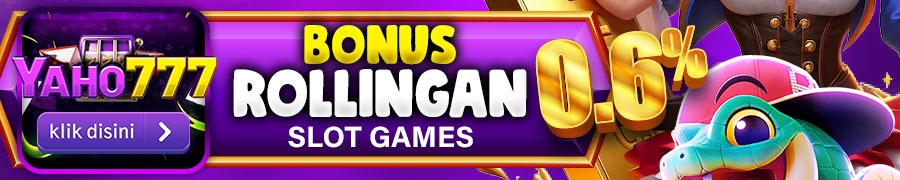 BONUS ROLINGAN SLOT GAME 0,6%