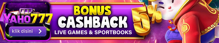 BONUS CASHBACK LIVE GAMES & SPORTBOOKS