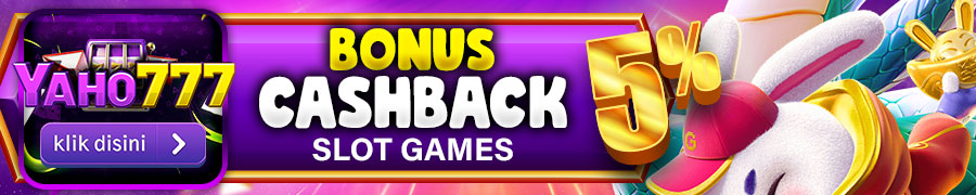 BONUS CASHBACK SLOT GAMES 5%